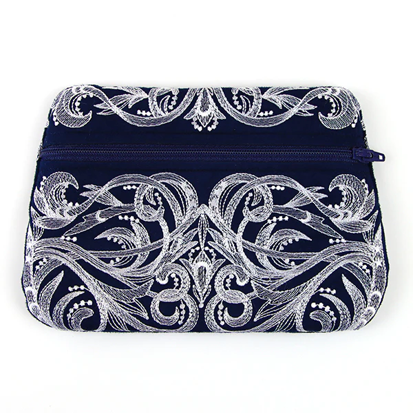 Moonlit Magic Lined Zipper Pouch (In-the-Hoop) - Image 5