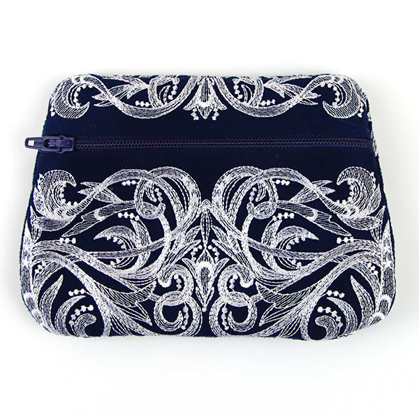 Moonlit Magic Lined Zipper Pouch (In-the-Hoop) - Image 7