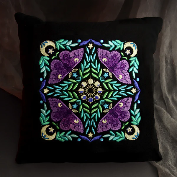 Moth Kaleidoscope Square - Image 8