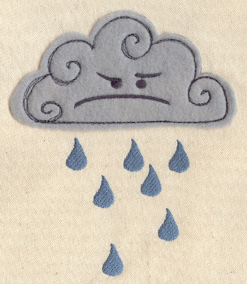 Mr. Grump Face (Applique) - Image 3