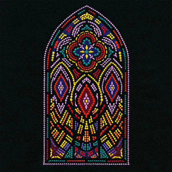 Mystical Enlightenment Stained Glass Window - Image 3