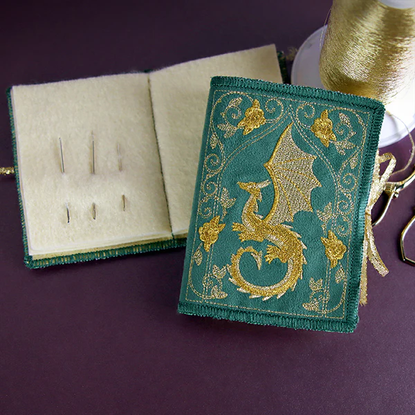 Mythos of Dragons Filigree Needle Book (In-the-Hoop) - Image 6