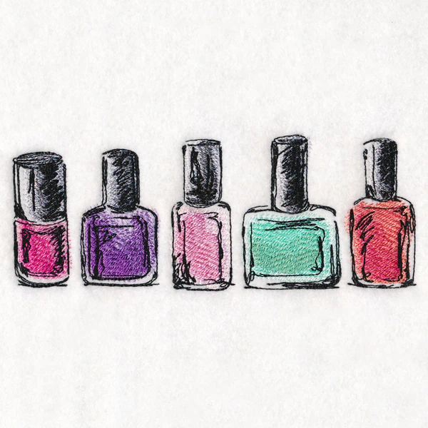 Nail Polish Rainbow - Image 4