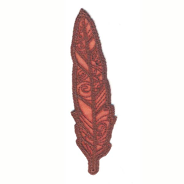 Nature's Charms - Feather 1 (Freestanding Organza) - Image 3