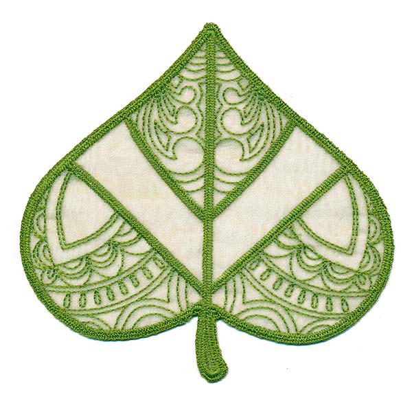 Nature's Charms - Leaf 1 (Freestanding Organza)