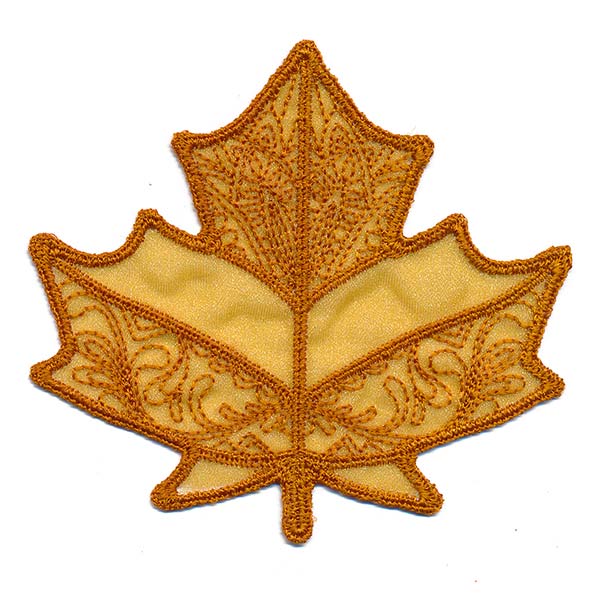 Nature's Charms - Leaf 2 (Freestanding Organza) - Image 3