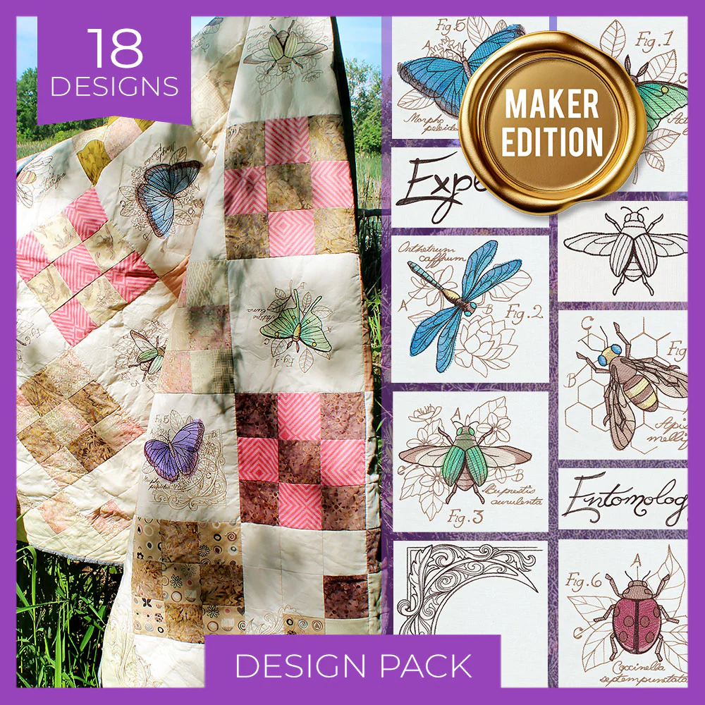 Nature's Curiosities Quilt Design Pack - Image 13