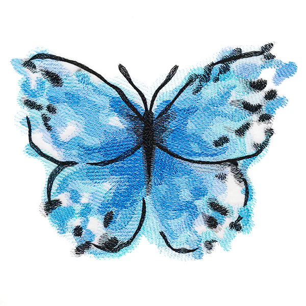 Nature's Palette Blue Morpho - Image 2