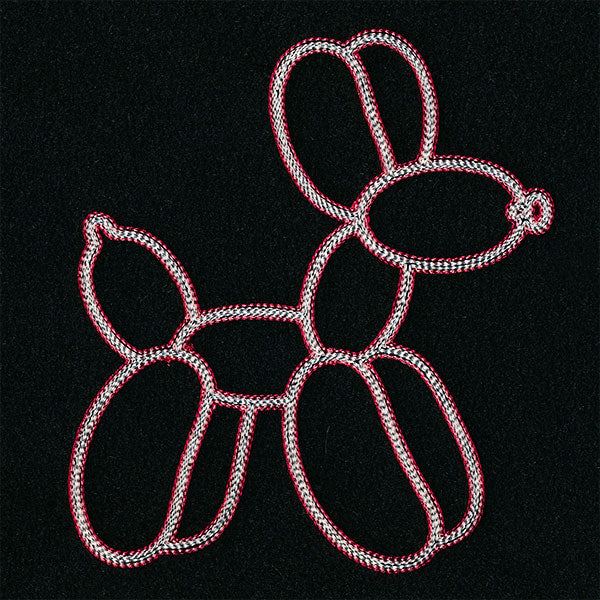 Neon Glow Balloon Dog - Image 5