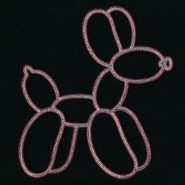 Neon Glow Balloon Dog - Image 9