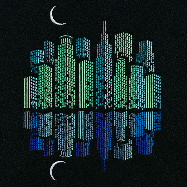 Night on the Town Cityscape Reflections - Image 3