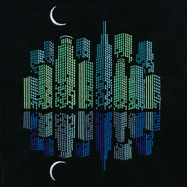 Night on the Town Cityscape Reflections - Image 7