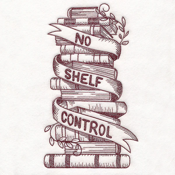 No Self Control Book Stack - Image 9