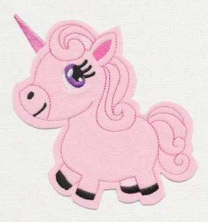 Noggin Nanimals - Unicorn (Applique) - Image 3