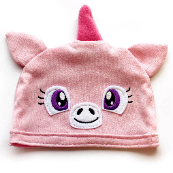 Noggin Nanimals - Unicorn Face (Applique)