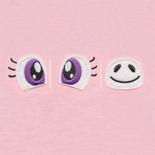 Noggin Nanimals - Unicorn Face (Applique) (Split) - Image 2