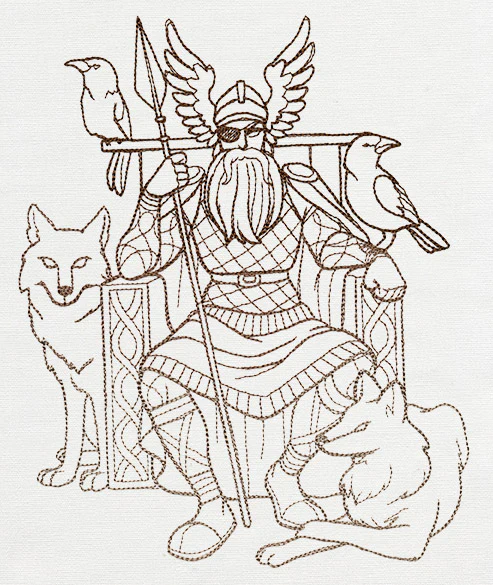 Norse Gods - Odin - Image 2