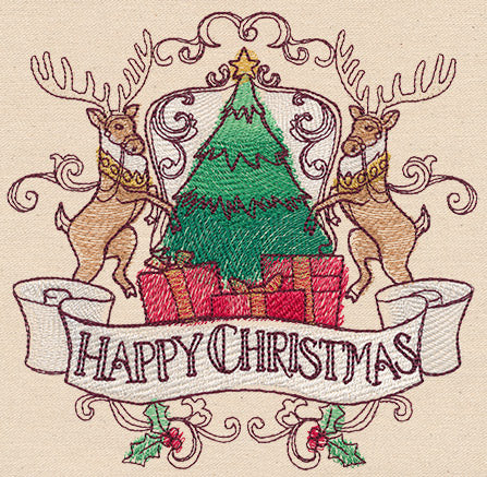 North Pole Express - Happy Christmas Crest - Image 3