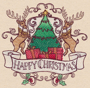 North Pole Express - Happy Christmas Crest - Image 4