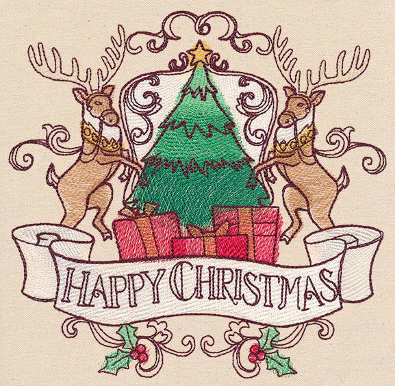 North Pole Express - Happy Christmas Crest - Image 6
