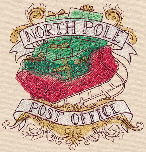 North Pole Express - North Pole Post Office Crest - Image 2