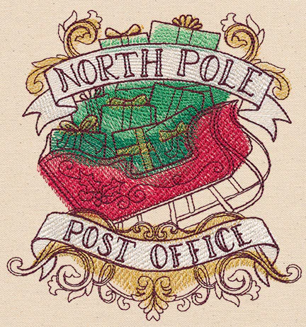 North Pole Express - North Pole Post Office Crest - Image 3