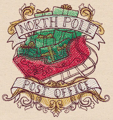 North Pole Express - North Pole Post Office Crest - Image 4