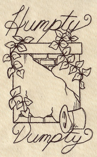 Nursery Rhymes - Humpty Dumpty Sketch - Image 2