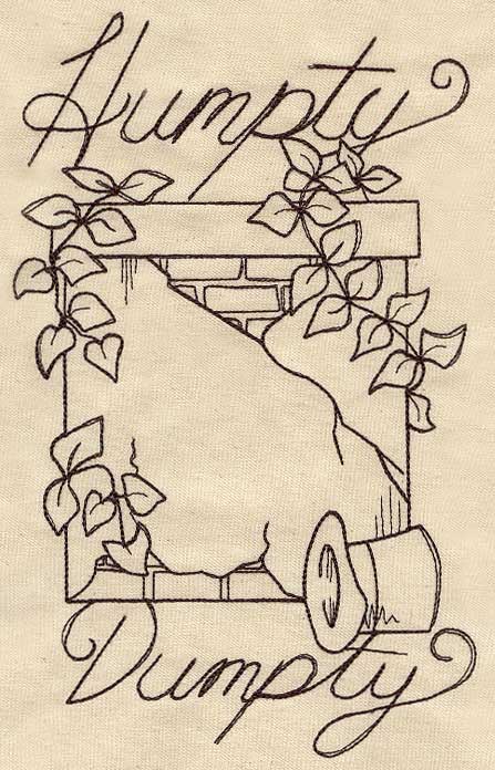 Nursery Rhymes - Humpty Dumpty Sketch - Image 4