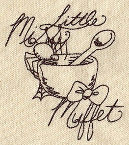Nursery Rhymes - Little Miss Muffet Sketch - Image 3