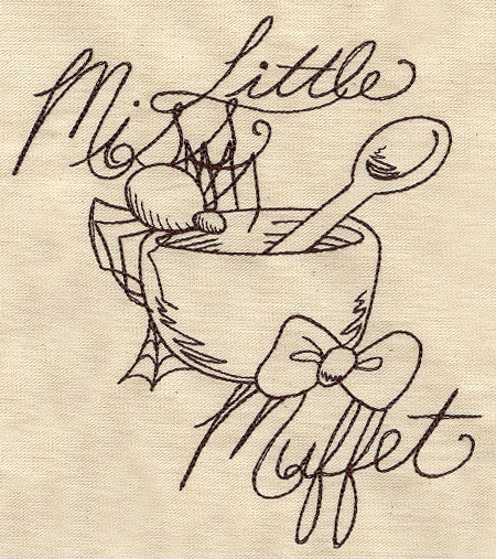 Nursery Rhymes - Little Miss Muffet Sketch - Image 4