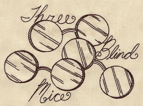 Nursery Rhymes - Three Blind Mice Sketch - Image 2