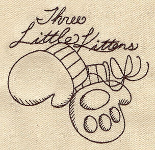 Nursery Rhymes - Three Little Kittens Sketch - Image 3