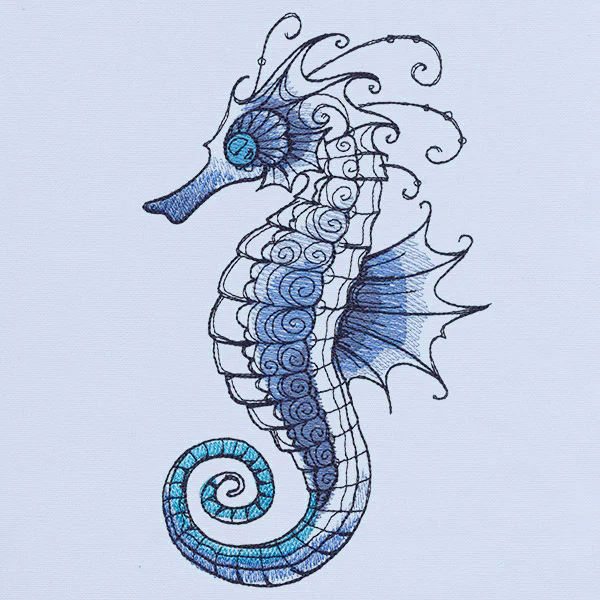 Ocean Blue - Seahorse - Image 5