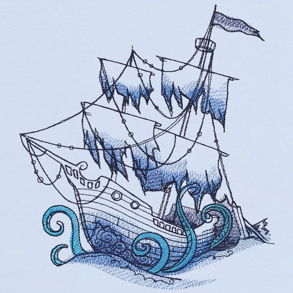 Ocean Blue - Sunken Ship - Image 3
