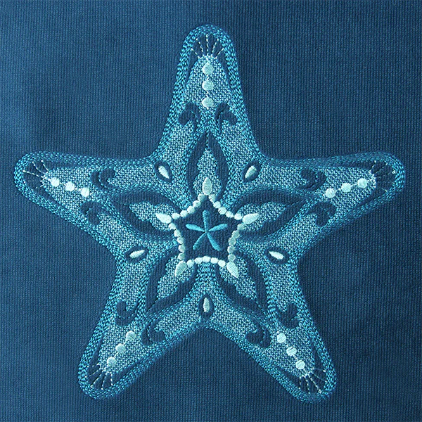 Ocean Breeze Starfish (Embossed) - Image 5