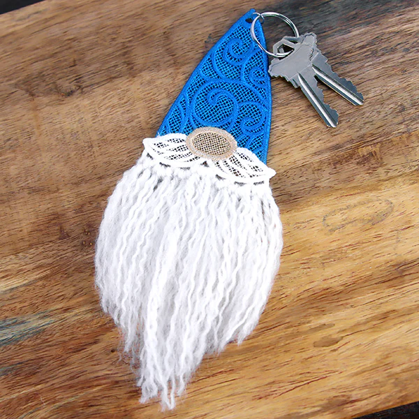 On the Fringe Gnome Ornament (Lace) - Image 5