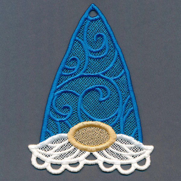 On the Fringe Gnome Ornament (Lace) - Image 7
