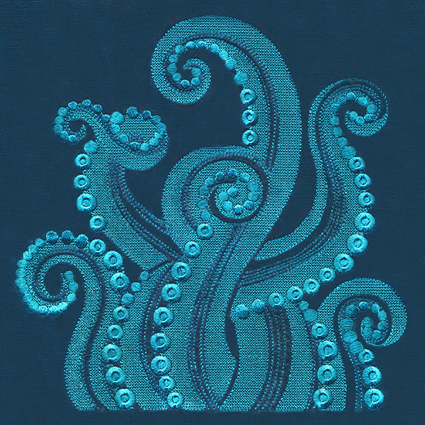 Opulent Octopus (Embossed) - Image 4
