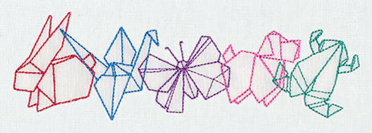 Origami Border - Image 2