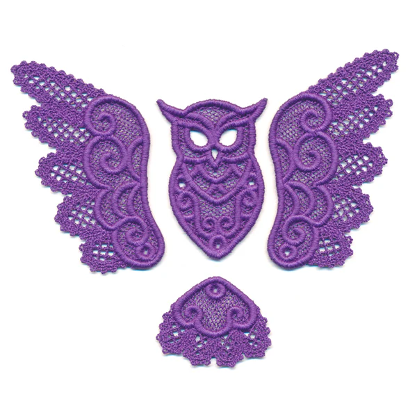 Owl (Lace) - Image 2