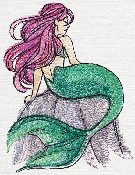 Painted Mermaid - Image 2