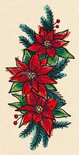 Painted Poinsettias - Image 2