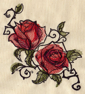 Painted Roses - Image 2