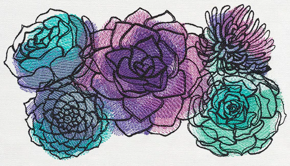 Painted Succulents - Image 4