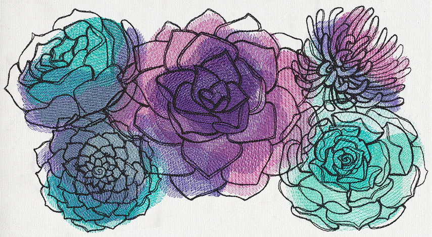 Painted Succulents - Image 5