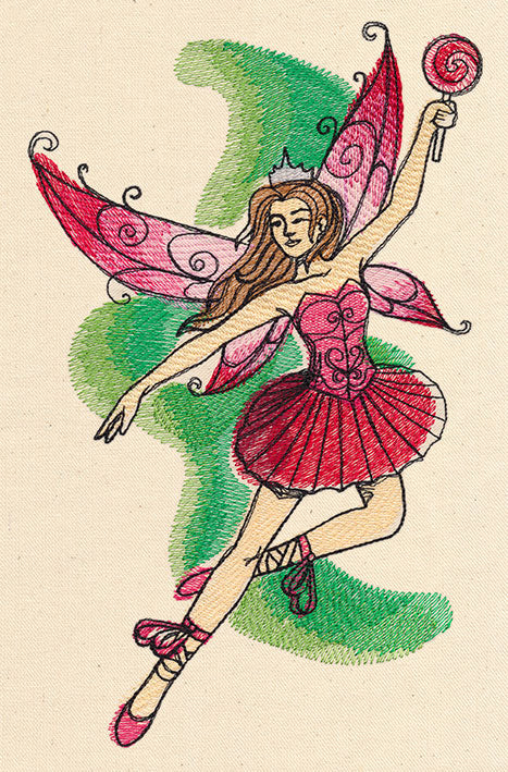 Painted Sugar Plum Fairy - Image 4
