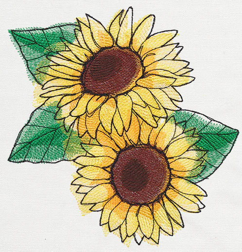 Painted Sunflowers - Image 2