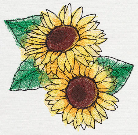 Painted Sunflowers - Image 3