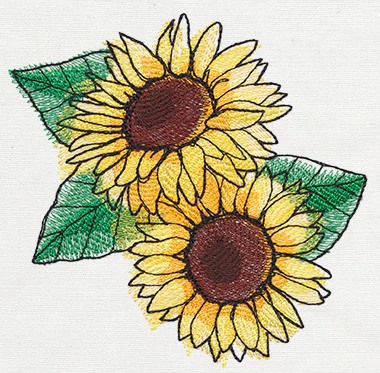 Painted Sunflowers - Image 4
